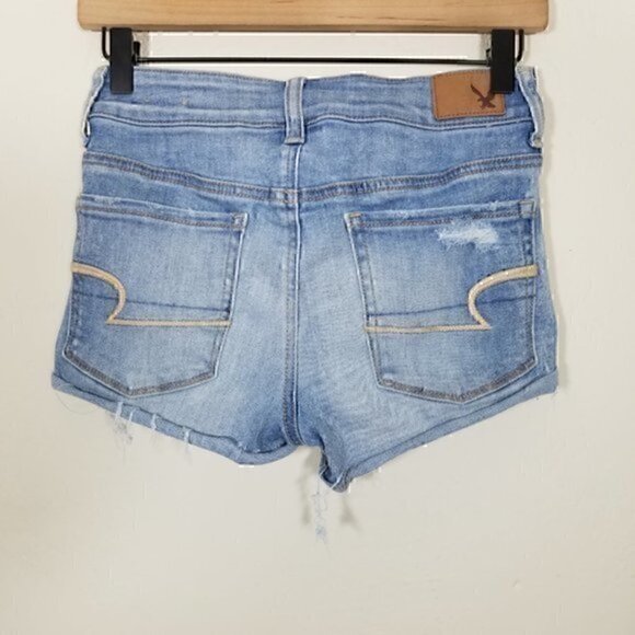 American Eagle Hi-Rise Cheeky Shortie Super Super Stretch Size 2 - Picture 3 of 4